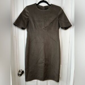 Puaw Amsterdam Copy Protected Dark Gray‎ Dress Size 2 100 % Cashmere.